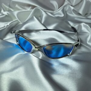 Gafas de sol del deporte en Azul