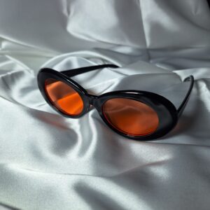 gafas de rock en color marrón