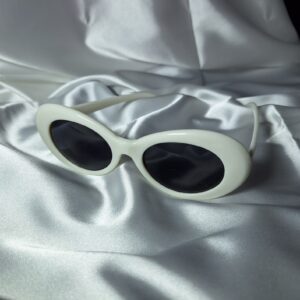 gafas de rock en color blanco