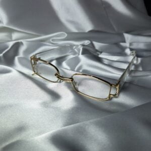 gafas de sol vintage transparentes