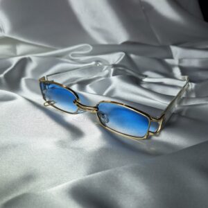 gafas de sol vintage azules