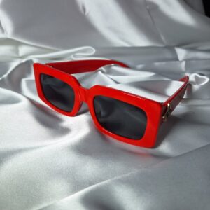 gafas de moda Medellín en rojo